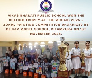 VBPS won the Rolling Trophy at the Mosaic 2025